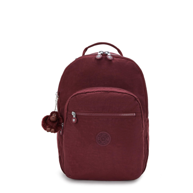 Kipling Women's Seoul 15" Laptop Backpack, Durable, Roomy with Padded Shoulder Straps, Built - In Protective Sleeve