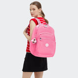 Kipling Women's Seoul 15" Laptop Backpack, Durable, Roomy with Padded Shoulder Straps, Built - In Protective Sleeve