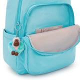Kipling Women's Seoul 15" Laptop Backpack, Durable, Roomy with Padded Shoulder Straps, Built - In Protective Sleeve