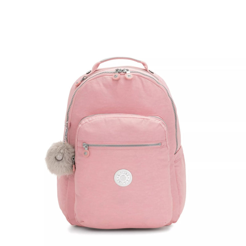 Kipling Women's Seoul 15" Laptop Backpack, Durable, Roomy with Padded Shoulder Straps, Built - In Protective Sleeve