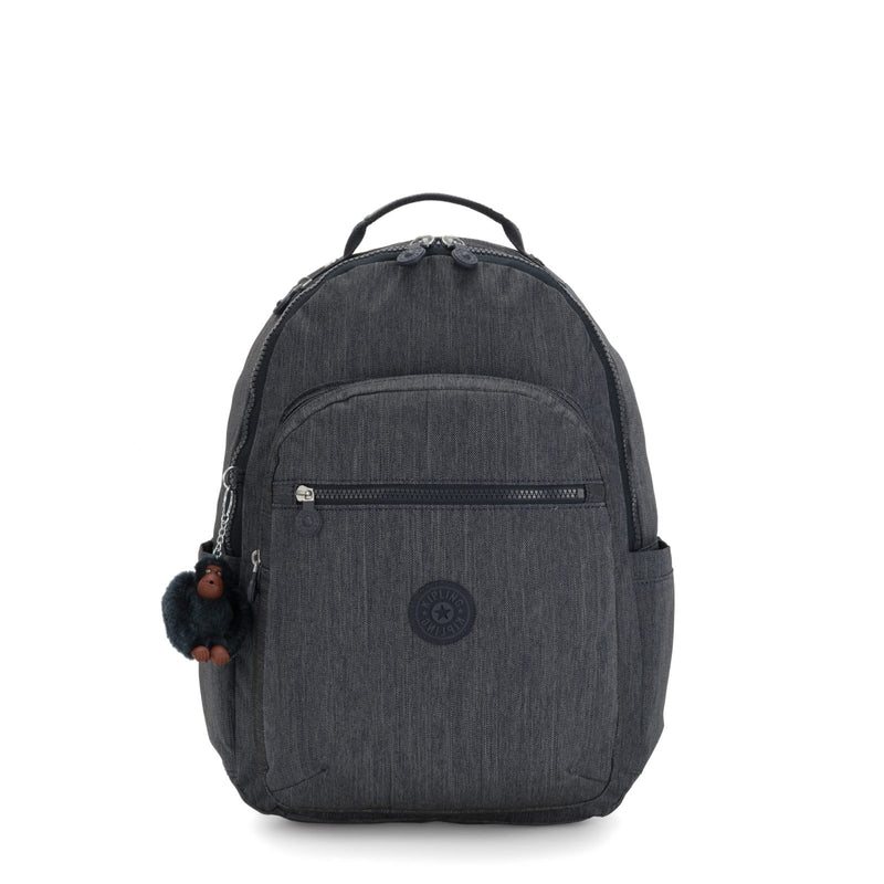 Kipling Women's Seoul 15" Laptop Backpack, Durable, Roomy with Padded Shoulder Straps, Built - In Protective Sleeve