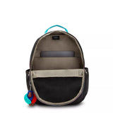 Kipling Women's Seoul 15" Laptop Backpack, Durable, Roomy with Padded Shoulder Straps, Built - In Protective Sleeve