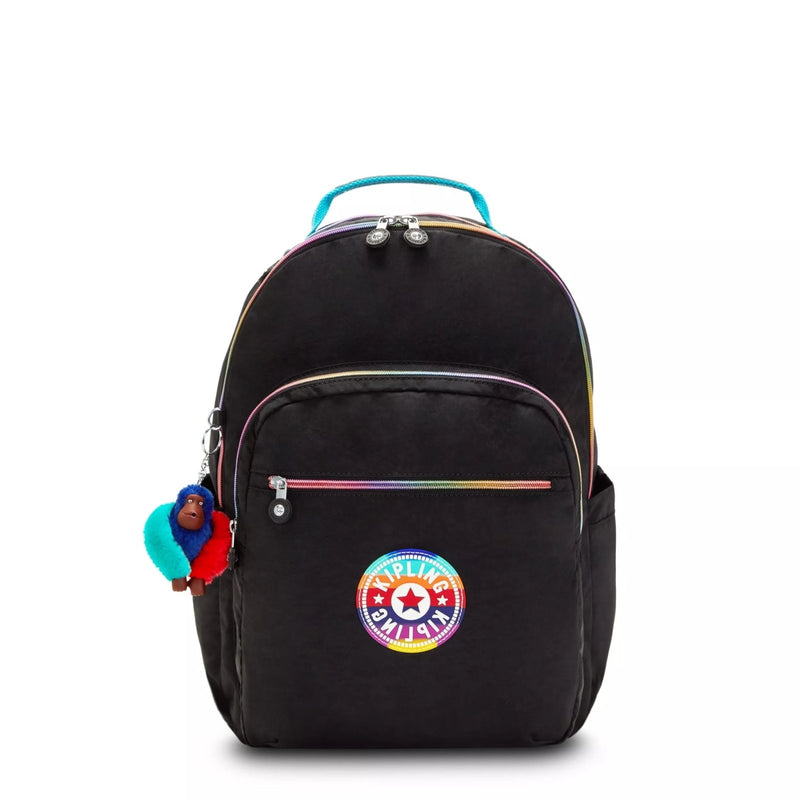 Kipling Women's Seoul 15" Laptop Backpack, Durable, Roomy with Padded Shoulder Straps, Built - In Protective Sleeve