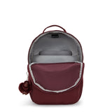Kipling Women's Seoul 15" Laptop Backpack, Durable, Roomy with Padded Shoulder Straps, Built - In Protective Sleeve