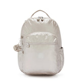 Kipling Women's Seoul Extra Large 17” Laptop Backpack, Durable, Roomy with Padded Shoulder Straps, Bag