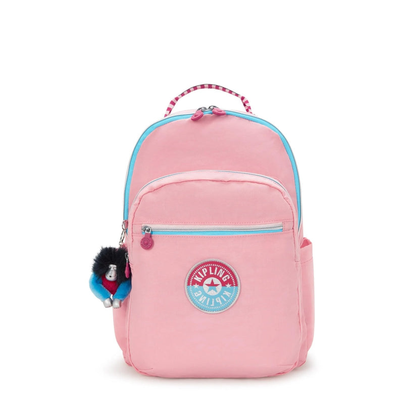 Kipling Women's Seoul Fc 15" Laptop Backpack, Durable, Roomy with Padded Shoulder Straps, Built - In Protective Sleeve