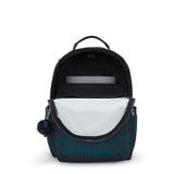 Kipling Women's Seoul Prt 15" Laptop Backpack, Durable, Roomy with Padded Shoulder Straps, Built - In Protective Sleeve