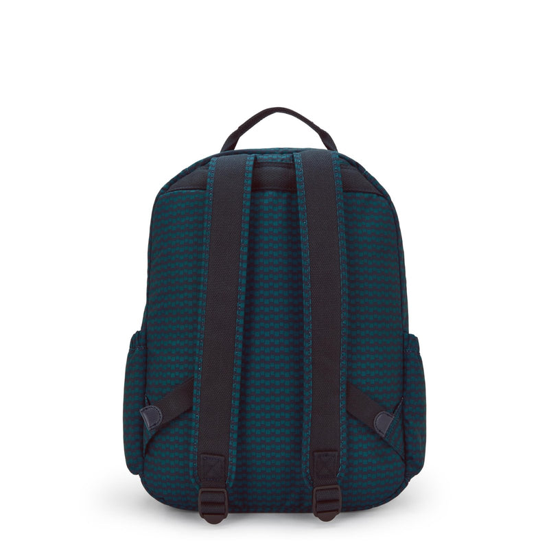 Kipling Women's Seoul Prt 15" Laptop Backpack, Durable, Roomy with Padded Shoulder Straps, Built - In Protective Sleeve