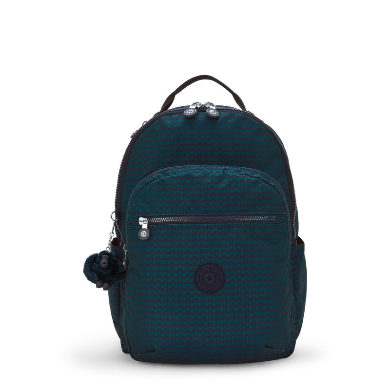 Kipling Women's Seoul Prt 15" Laptop Backpack, Durable, Roomy with Padded Shoulder Straps, Built - In Protective Sleeve