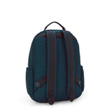 Kipling Women's Seoul Prt 15" Laptop Backpack, Durable, Roomy with Padded Shoulder Straps, Built - In Protective Sleeve