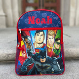 KishKesh Personalization Personalized 16 Inch License School Backpack - DC JL