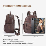 KITEVIUN Mini Backpack Purse for Women Fashion Cute Small Travel Backpacks Daypacks Shoulder Handbag