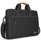 KIZUNA Laptop Bag Case 15.6 Inch Computer Shoulder Sleeve Briefcase for 16" MacBook Pro M1 M2 M3/16 Lenovo IdeaPad Flex 5i/Thinkbook 16+ /15" IdeaPad Gaming 3i/Slim 3i /Dell XPS 15,Black