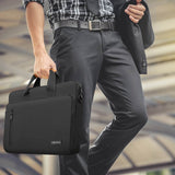 KIZUNA Laptop Bag Case 15.6 Inch Computer Shoulder Sleeve Briefcase for 16" MacBook Pro M1 M2 M3/16 Lenovo IdeaPad Flex 5i/Thinkbook 16+ /15" IdeaPad Gaming 3i/Slim 3i /Dell XPS 15,Black