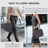 KIZUNA Laptop Sleeve Case 17 Inch Computer Shoulder Bag for LG Gram 17/17.3" Lenovo ThinkBook Plus 17/Dell G7/17 IdeaPad 3i Gen7/ Legion 5/5i/IdeaPad L340/HP Gaming Pavilion 17,Grey