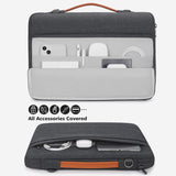 KIZUNA Laptop Sleeve Case 17 Inch Computer Shoulder Bag for LG Gram 17/17.3" Lenovo ThinkBook Plus 17/Dell G7/17 IdeaPad 3i Gen7/ Legion 5/5i/IdeaPad L340/HP Gaming Pavilion 17,Grey