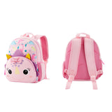 KK CRAFTS Preschool Backpack Toddler Neoprene Animal Schoolbag Lunch backpack for Kids Boys Girls(Dinosaur Girl)