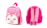 KK CRAFTS Preschool Backpack Toddler Neoprene Animal Schoolbag Lunch backpack for Kids Boys Girls(Unicorn)