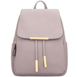 KKXIU Trendy Leather Backpack Purse for Women and Ladies Shoulder Travel Daypacks Bags (A - Pink)