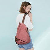 KL928 Canvas Vintage Backpack – Large Casual Daypack Outdoor Travel Rucksack Hiking Backpacks for Men Women