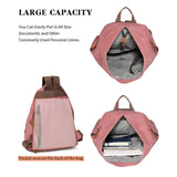 KL928 Canvas Vintage Backpack – Large Casual Daypack Outdoor Travel Rucksack Hiking Backpacks for Men Women