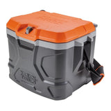 Klein Tools 55600 Work Cooler, 17-Quart Lunch Box Holds 18 Cans, Keeps Cool 30 Hours, Seats 300 Lb, Tradesman Pro Tough Box | Backpacks4Less