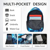 KNOWPHST School Backpack for Boys - Personalized Cool Tiger Bookbag for Teens Kids - 17 Inch Backpacks for Primary Middle College