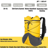 Kokenwa 3F UL GEAR Koala Backpack 20L - Ultra - Lightweight UHMWPE Waterproof Daypack for Men & Women | Hiking & Outdoor Travel