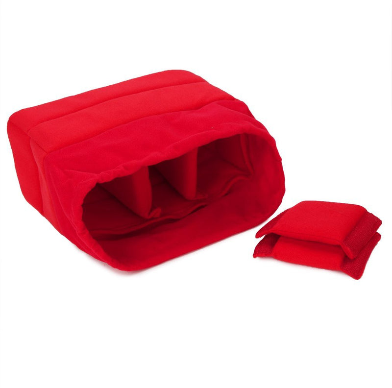 Koolertron Shockproof Camera Photo Bag for SLR TLR Camera Insert Partition Padded Case,Can be Put Directly Into the SLR Camera Bag With Freely Adjustable Compartment