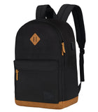 KOPHLY Large Travel Laptop Backpack with USB Charging Port for Men and Women, Classic School Backpack for Boys and Girls, Work Bag(18Inches/Black)