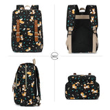 Kouxunt Fox Laptop Backpack for Women Girls, 15.6 inch College School Backpacks Travel Casual Daypack