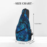 Krirteh Sea Turtle Sling Bag - Women's & Men's Fashion Backpack, Crossbody, Shoulder & Chest Bag - Travel & Hiking Daypack