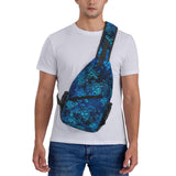 Krirteh Sea Turtle Sling Bag - Women's & Men's Fashion Backpack, Crossbody, Shoulder & Chest Bag - Travel & Hiking Daypack