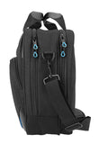 KROSER Laptop Bag 15.6 Inch Briefcase Messenger Bag Water Repellent Computer Case Shoulder Bag Durable Tablet Sleeve with RFID Pockets for Business/College/Women/Men - Black/Blue