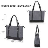 KROSER Laptop Tote Bag for Women, Purse Teacher Bag 15.6 Inch Laptop Bag Computer Work Briefcase Handbag Shoulder Bag