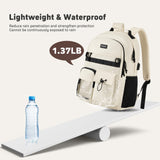 KROSIAS School Backpack for Women, 15.6 Inch Laptop Bookbag for Teen Girls Students College Backpacks with USB Charging Port for Business Work Travel Trip