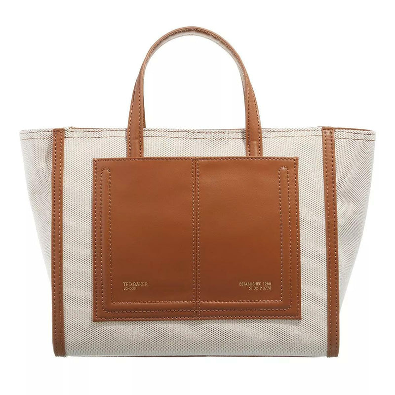 KSANNA Medium Canvas Tote Bag AKSANNA Medium Canvas Tote Bag, Brown