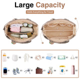 KUBYA Diaper Bag Tote, Puffer Diaper Tote Bags for Women Lightweight Travel Work Hospital Baby Bag Crossbody Mommy Bag