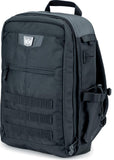 Kuryakyn 5257 Momentum Runaway Backpack: Weather Resistant Motorcycle Travel Luggage Bag with Mounting Straps and Waterproof Rain Cover, Black