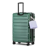 KYME Luggage Sets 3 Piece Hardshell 20"/24"/28" Suitcase with Wheels Hardside Suitcase Set with TSA Lock Large Travel Luggage Set for Men Women Green