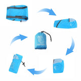 KZQUVM Ultra Lightweight Travel Foldable Backpack,Water Resistant Reusable Hiking Daypack for Camping Outdoor for Women&Men