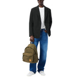 Lacoste Unisex Casual Croc Backpack, Ivy Green, One Size