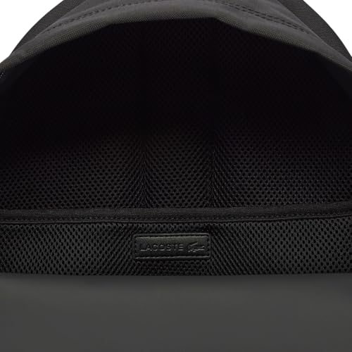 Lacoste Unisex Neocroc Backpack, Black, One Size