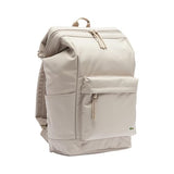 Lacoste Unisex Neocroc Rectangular Backpack, Roasted Cashew, One Size