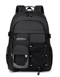 Laptop Backpack For Teen Boys Girls Durable Bookbag Middle High School Bag Women Men Waterproof Travel Daypack (BLack)