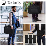 Laptop Bag 17.3 Inch Laptop Briefcase Large Waterproof Laptop Case for Men Women Business Office Work Computer Bag 17 Inch Adjustable Shoulder Messenger Bag, Black