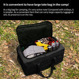 Large Military Duffle Bag Tactical Camping Storage Utility Tote Bag Camping Kitchen Organizer with Deployment Cargo Bag Travel Sports Equipment (Black, Large 31.5"x17.72"x17.72")