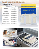 Large Travel Gym Backpack Women Carry On Backpack Flight Approved Hiking Waterproof Rucksack Casual Daypack Laptop bags airplanes Shoes Compartment Personal Item Travel Weekender Bag Essentials Beige