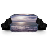 Large Waist Packs with Adjustable Strap,Atlantic Ocean CrossBody Fanny Pack Casual Bag for Travel Sports Running Hiking