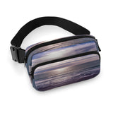 Large Waist Packs with Adjustable Strap,Atlantic Ocean CrossBody Fanny Pack Casual Bag for Travel Sports Running Hiking